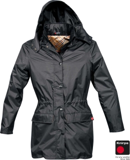 Sportliche Damen Regenjacke Parka Knirps SKY 2012 schwarz Gr. S