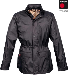 Sportlicher Herren Regen- Parka - Regenjacke - Knirps BREEZE 2012 schwarz 