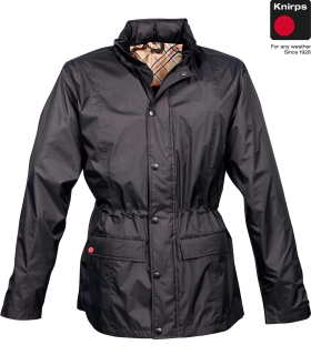 Sportlicher Herren Regen- Parka - Regenjacke - Knirps BREEZE 2012 schwarz  Gr. XXL