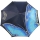 Doppler Manufaktur Regenschirm Elegance Noblesse Butterfly blau