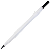 Golf Schirm XXL Partner- Regenschirm Fiberglas Birdie Stabgriff weiß