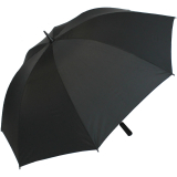 Golf Schirm XXL Partner- Regenschirm Fiberglas Birdie Stabgriff schwarz