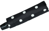 Knirps Regenschirm Fiber T2 Duomatic dot art black - schwarz