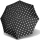 Knirps Regenschirm Fiber T2 Duomatic dot art black - schwarz