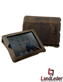 Tablet PC Tasche JOSE - Cover Hülle im I-Pad Format - LandLeder Vintage Anatomy