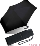 Esprit Regenschirm Mini Petito manual  black