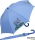 Kinderschirm Automatik Regenschirm - Kukuxumusu - Gro&szlig;e Froschliebe blau
