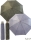 M&P Taschenschirm Mini Regenschirm stabil Auf-Zu-Automatik Puma - kleine Punkte