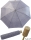 M&amp;P Taschenschirm Mini Regenschirm stabil Auf-Zu-Automatik Puma - kleine Punkte blau
