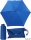 M&P Super Mini Regenschirm klein und leicht mit Handtasche blau