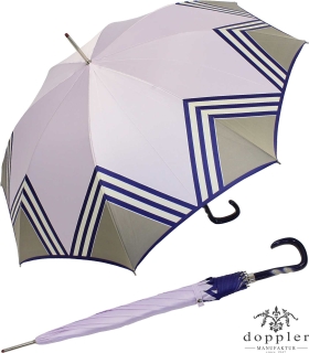 Doppler Damen Stockschirm Elegance Satin VIP Automatik - star ecru