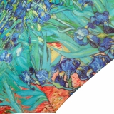 Taschenschirm Auf-Zu Automatik Motiv Vincent van Gogh - Iris