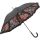 Regenschirm Rosengarten mit Rüsche Doppelbespannung UV-Protection