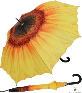 Regenschirm Automatik Schirm - Sonnenblume - UV Protection