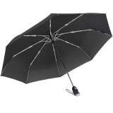 iX-brella stabiler Taschenschirm Mini Regenschirm mit Auf-Zu-Automatik - mid class schwarz