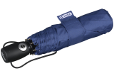 iX-brella stabiler Taschenschirm Mini Regenschirm mit Auf-Zu-Automatik - mid class blau