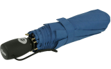 iX-brella stabiler Taschenschirm Mini Regenschirm mit Auf-Zu-Automatik - mid class blau