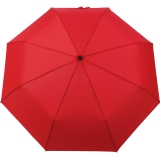 iX-brella stabiler Taschenschirm Mini Regenschirm mit Auf-Zu-Automatik - mid class rot