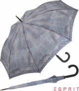 Esprit Regenschirm Long Automatik Special Edition - Jeans
