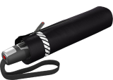 Knirps Regenschirm Fiber T2 Duomatic Sicherheitsschirm Reflect - black