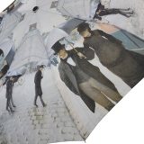 Taschen- Regenschirm Schirm - Gustave Caillebotte Paris im Regen UV-Protection