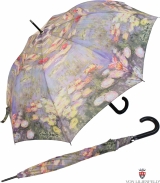 Regenschirm Long Automatik - Claude Monet Seerosen UV-Protection