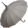 Regenschirm Sonnenschirm Long Pagode UV-Protection Charlotte grau