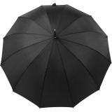 Herren Automatik Portierschirm aus Aluminium XL - 115cm groß - schwarz