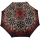 Doppler Manufaktur VIP Damen Taschenschirm Auf-Zu Automatik Satin - thistle pattern red