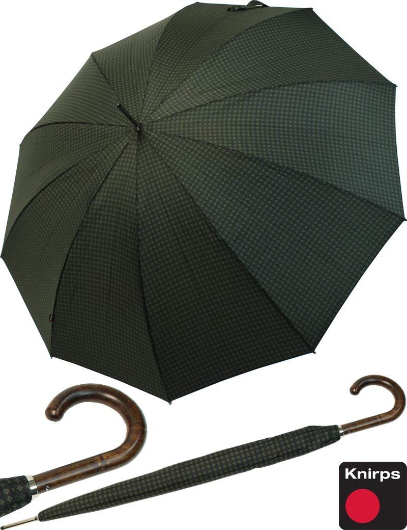 ESPRIT Gents Long AC Black Schirm Regenschirm Stockschirm Herren Black Schwarz
