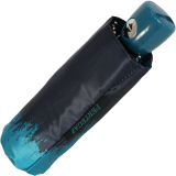 Edler Super Mini Taschenschirm Satin von PERTEGAZ mit Auf-Zu-Automatik - Flame green