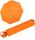 Knirps Mini Taschenschirm Floyd orange