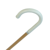 Doppler Manufaktur Hochzeitsschirm - Goldhauben - Brautschirm weiss