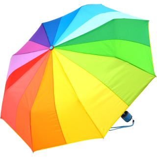 Mini Regenschirm im Regenbogen-Design bunt, 17,99 € | Taschenschirme