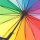 iX-brella long rainbow 16-color - Stockschirm 16-teilig mit Automatik Regenbogen