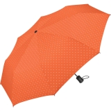 Mini-Taschenschirm Damen Flash Auf-Automatik - Dots rot
