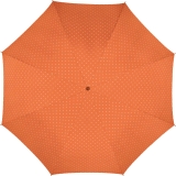 Mini-Taschenschirm Damen Flash Auf-Automatik - Dots rot