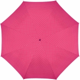 Mini-Taschenschirm Damen Flash Auf-Automatik - Dots pink