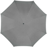 Mini-Taschenschirm Damen Flash Auf-Automatik - Dots grau