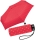 Ultra Mini Taschenschirm Damen Regenschirm Flash - Dots rot