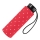 Ultra Mini Taschenschirm Damen Regenschirm Flash - Dots rot