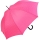 Flash Damen Stockschirm gro&szlig; stabil mit Automatik - Dots pink