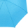 Flash Damen Stockschirm groß stabil mit Automatik - Dots hellblau