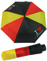 Deutschland Regenschirm Mini Taschenschirm Germany