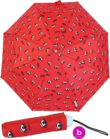 Bisetti Taschenschirm Regenschirm für Damen klein...