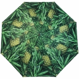 M&P Damen Taschenschirm Regenschirm stabil Auf-Zu-Automatik Fotografico - Ananas