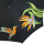 Doppler Damen Stockschirm Elegance Satin VIP - Boheme Tropicale grün
