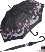 Knirps Damen Automatik Stockschirm Blooming Amethyst