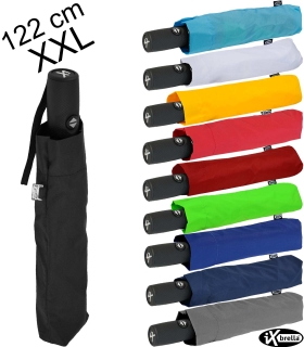 iX-brella full class 122cm XXL Damen-Herren Taschenschirm mit Auf-Zu-Automatik