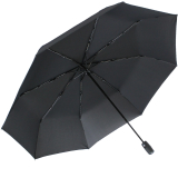 iX-brella full class 122cm XXL Damen-Herren Taschenschirm mit Auf-Zu-Automatik schwarz